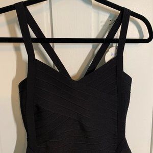 Lure Boutique Bandage Dress – black, medium